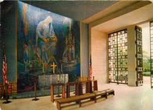 CPM Draguignan (Var) La chapelle du Cimetiere Americain