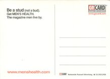 CPM Be a Stud (Not a bud) Get Men's Health The magazinz men Live by