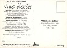 CPM Villes blessees Videotheque de Paris Marie de Paris