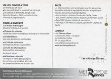 CPM Les champs libres la culture pour tous Rennes Metropole