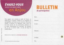 CPM Evadez vous Passer vos Week ends en Anjou