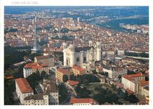 CPM Lyon Vue du Ciel