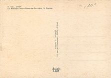 CPM Lyon (Rhone) La Basilique N D de Fourviere la facade