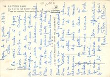 CPM Le Vieux Lyon au II de la rue Saint Jean Type de maison bourgeoise du 15e s