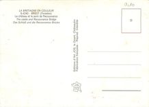 CPM Brest (Finistere) Le chateau et le pont de Recouvrance Bridge 