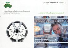 CPM Avec Charteco les jantes se reincarnent en papeir aluminium Volkswagen Automobile