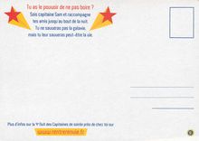 CPM Capitaine Sam Il a le pouvoir de ne pas Boire Alcool Prevention Routiere