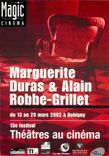 CPM Marquerite Dura Alain Robbe Grillet Bobigny