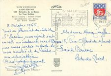 CPM Saint Servan Estuaire de la Rance La Tour Solidor