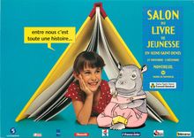 CPM Salon du Livre de Jeunesse Seine Saint Denis Montreuil Hippopotame