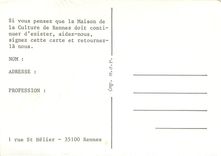 CPM Rue St Helier Rennes Maison de la culture