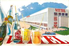 CPM Vittel (Vosges) L'embouteillage de Vittel le plus important d'Europe