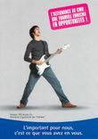 CPM L'important pour nous c'est ce que vous avez en vous Banque Credit Mutuel de Bretagne Guitare
