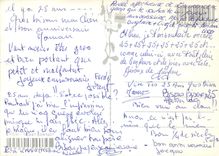 CPM Joyeux anniversaire Moto