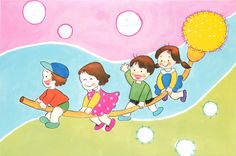 CPM Cette carte a ete dessinee par un des enfants recueillis par Villages du Monde pour Enfants 