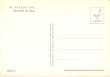 CPM Silhouettes de Plage 