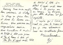 CPM Vichy Allier Sante Detente Vacances Vue aerienne sur le Lac d'Allier La Rotonde du Lac et le Por