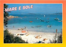 CPM Souvenir de Corse Porticcio La Plage de Mare e Sole 
