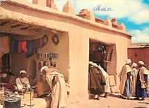 CPM Scenes et Types du Maroc au Souk 
