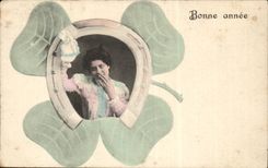 CPA Fantasy Happy New Year Woman