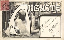 CPA Fantasy Woman Auguste