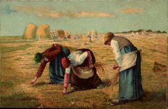 CPA Glaneuses Phantasie