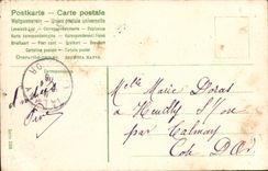 CPA Phantasietaube und -blumen