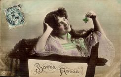 CPA Fantasy Woman Happy New Year