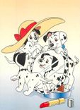 CPM Dalmatiens Walt Disney