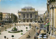 CPM Montpellier Herault La place de la Comedie 