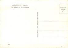 CPM Montpellier Herault La place de la Comedie 