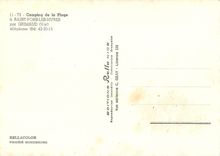 CPM Camping de la Plage a Saint Pons les Mures par Grimaud Var 