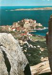 CPM La Corse Ile de Beaute Calvi vu des falaises de Recisa 