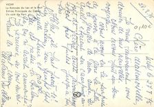 CPM Vichy La Rotonde du Lac et le Port 