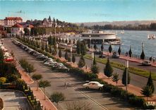 CPM Vichy Allier Boulevard de Latire de Tassigny et le Rotonde du Lac 