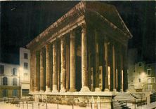 CPM Vienne Le temple d'Auguste et de Livie dedie a Apollon 