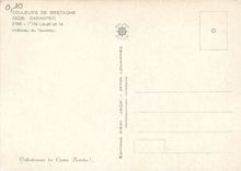 CPM Carantec L'Ile Louet et le Chateau du Taureau