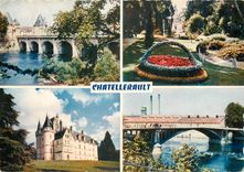 CPM Chatellerault Vienne Le Pont Henri IV 