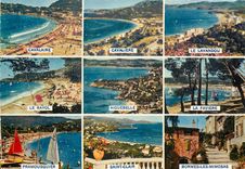 CPM La Cote des Maures De Cavalaire sur Mer a Bormes les Mimosas 