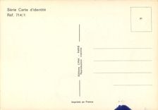 CPM Serie Carte d'Identite Radin 