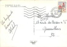 CPM Marseille B du Rh Notre Dame de la Garde 