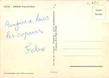CPM Arras (Pas de Calais)