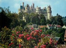 CPM Chateau de Pierrefonds Oise C'est en 1857 que Napoleon confie a Viollet le Duc 
