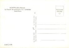 CPM Montpellier Herault La Faculte de medecine et la Cathedrale Saint Pierre 