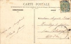 CPA Fantasy Woman Happy New Year 1905