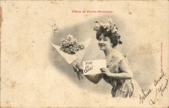 CPA Fantasy Woman Festivals and carries happiness