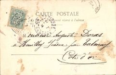 CPA Fantasy Woman With the great evils great remedies by small Albertine Sorrows of heart crocodile tears