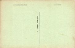 Paris CPA die konigliche Brucke und das Haus der Flora