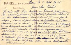 Paris CPA Public garden St Lambert