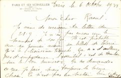 Paris CPA das von Opera auftrat